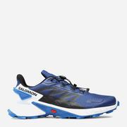 Buty sportowe do biegania męskie Salomon SUPERCROSS 4 BLUE PRINT/BLACK/LAPIS 473157 44.5 (10.5US) 28.5 cm Ciemnogranatowe (195751417501)
