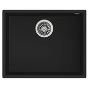 Zlewozmywaki - Teka SQUARE 50.40 TG czarny - miniaturka - grafika 1