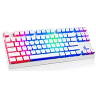 Klawiatury - ModeCom Volcano Lanparty RGB Biały - miniaturka - grafika 1