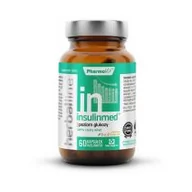 Odchudzanie i oczyszczanie - PharmoVit HerbalLine Insulinmed poziom glukozy 60kaps - miniaturka - grafika 1