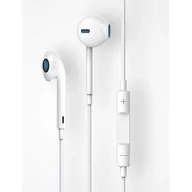 Słuchawki - Devia Smart EarPods white - miniaturka - grafika 1
