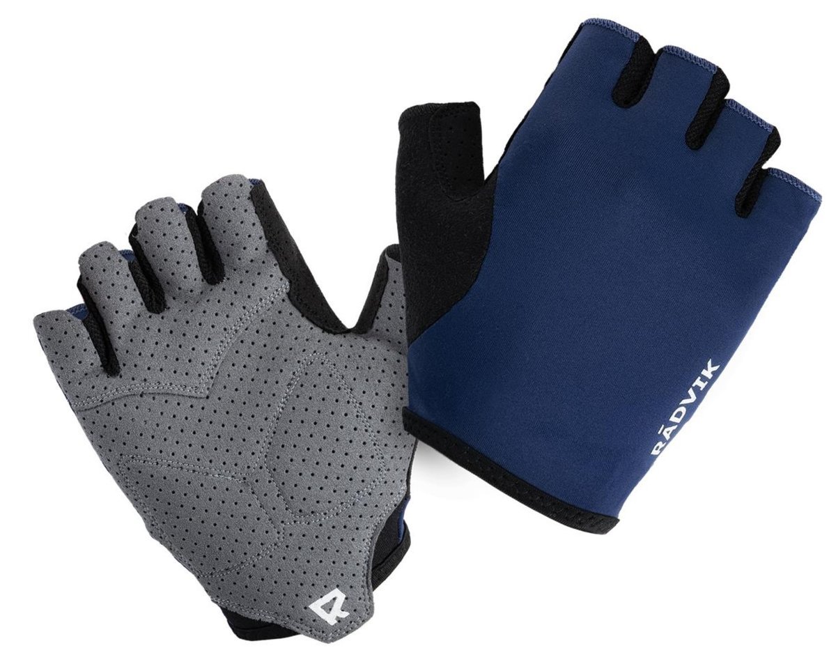 Radvik, męskie rękawice rowerowe, Lear, r. XXL, niebiesko-szary