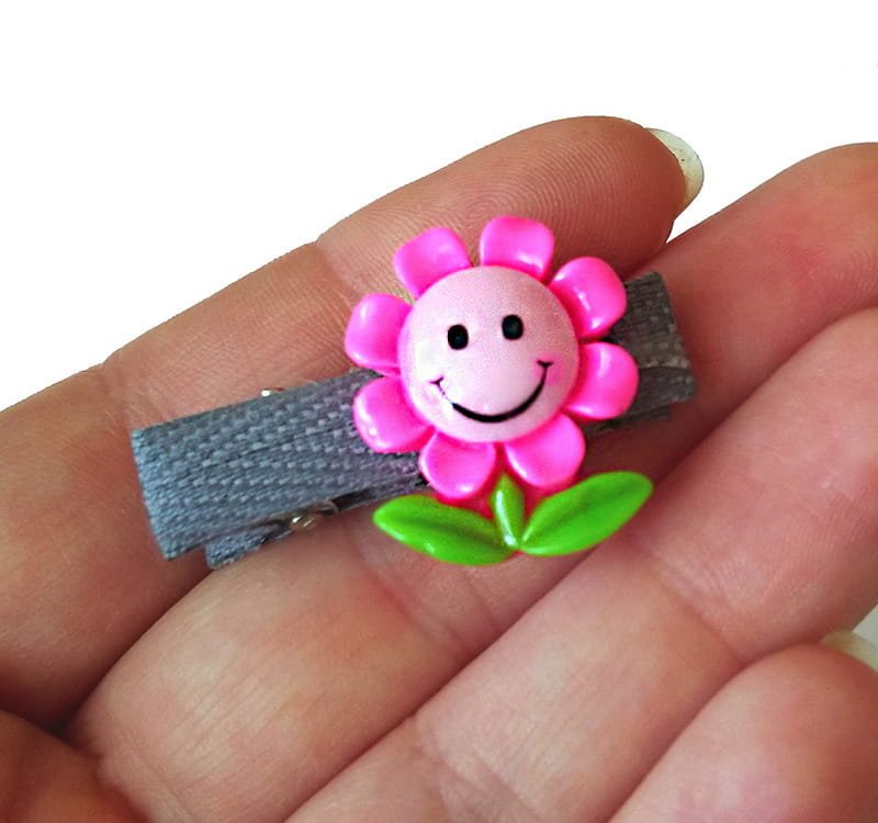 Spinka z kwiatuszkiem