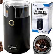 Młynki do kawy - MŁYNEK DO MIELENIA KAWY ORZECHÓW PRZYPRAW GRINDER ELEKTRYCZNY WYDAJNY MOCNY ISAJ CF1 - miniaturka - grafika 1