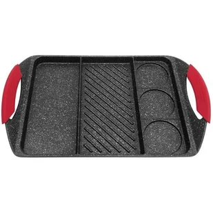 Kinghoff Płyta grilowa 3w1 KH-1420 KH-1420 - Patelnie Kinghoff Płyta grilowa 3w1 KH-1420 KH-1420 - Patelnie - miniaturka - grafika 1