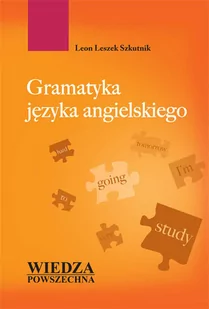 Wiedza Powszechna Leon Leszek Szkutnik Gramatyka języka angielskiego - Pozostałe języki obce - miniaturka - grafika 1