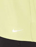 Koszulki i topy damskie - Nike Damski T-shirt W NK RUN TOP SS, światło limelight/światło limelight/(odblaskowe srebro), XL - miniaturka - grafika 1