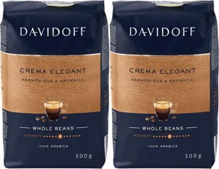 Kawa ziarnista Davidoff 2x Crema Elegant 500 g - Kawa - miniaturka - grafika 1