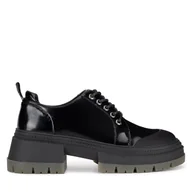 Półbuty damskie - Loafersy Nine West WFA3033-2 Czarny - miniaturka - grafika 1