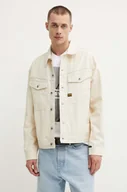 Kurtki męskie - G-Star Raw kurtka męska kolor beżowy przejściowa D23593-D491 - miniaturka - grafika 1