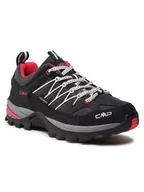 Buty trekkingowe damskie - CMP Trekkingi Rigel Low Wmn Trekking Shoe Wp 3Q54456 Szary - miniaturka - grafika 1