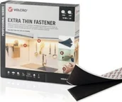 Taśmy klejące - Velcro VELCRO Extra Thin Fastener Taśma z haczykiem 5m Taśma z pętelką, haczyk i pętelka 50mm czarna - miniaturka - grafika 1
