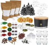 Świece - Duży zestaw do robienia świec XXL + świeczki do dekoracji świątecznych 20 - miniaturka - grafika 1