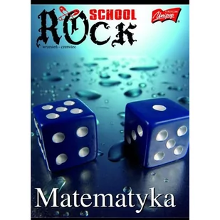 Zeszyt A5 60k kratka MATEMATYKA laminowany UNIPAP - Zeszyty szkolne - miniaturka - grafika 1