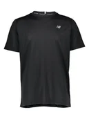 Koszulki sportowe męskie - New Balance Koszulka "Core Run" w kolorze czarnym do biegania - miniaturka - grafika 1