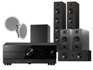 Kino domowe Yamaha RX-A2A + Diva 6 + 3 + 7 + RD 260 + Basso 880 - Kino domowe - miniaturka - grafika 1