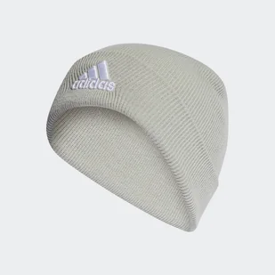 Czapka zimowa ADIDAS LOGO BEANIE CUF II3524 – Szary - Czapki damskie - miniaturka - grafika 1