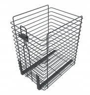 Meble modułowe i akcesoria - Kosz Cargo na bieliznę 40 z cichym domykiem grafit - miniaturka - grafika 1