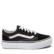 Buty dla chłopców - Tenisówki Vans Old Skool Platfor VN0A3TL36BT1 Czarny - miniaturka - grafika 1