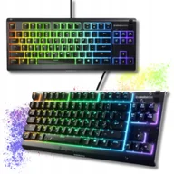 Zestawy myszka + klawiatura - KLAWIATURA GAMINGOWA SteelSeries Apex 3 PRZEWODOWA PODŚWIETLANA - miniaturka - grafika 1