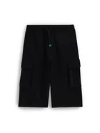 Spodenki damskie - Coccodrillo Szorty sportowe WC5120503TBJ Czarny Regular Fit - miniaturka - grafika 1