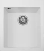 Zlewozmywaki - Zlew PLADOS ONE 4110 MLECZNY (white 58) (ON411058) - miniaturka - grafika 1