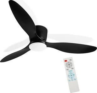 Wentylator sufitowy Jopassy Ø 132 cm z oświetleniem i pilotem lato/zima do sypialni - Wentylatory sufitowe Wentylator sufitowy Jopassy Ø 132 cm z oświetleniem i pilotem lato/zima do sypialni - Wentylatory sufitowe - miniaturka - grafika 1