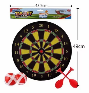 ASKATO Gra Tarcza z rzutkami GXP-727228 - Zabawki i gry sportowe - miniaturka - grafika 1