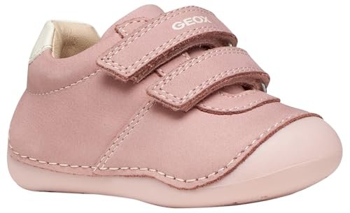 Geox B Tutim B buty dziecięce - dziewczęce, Old Rose Off White, 21 EU