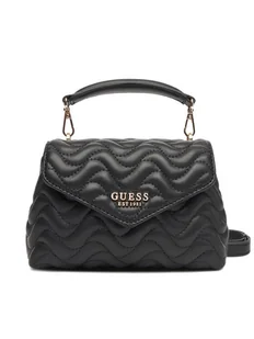 Guess Torebka Melisandra Mini HWQG96 53780 Czarny - Torebki damskie - miniaturka - grafika 1