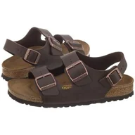 Sandały damskie - Sandały Milano Dark Brown 034703 (BK10-d) Birkenstock - miniaturka - grafika 1