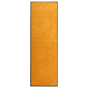 vidaXL Wycieraczka z możliwością prania, pomarańczowa, 60 x 180 cm - Wycieraczki - miniaturka - grafika 1