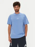 Koszulki męskie - adidas T-Shirt ALL SZN JX5084 Niebieski Loose Fit - miniaturka - grafika 1