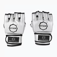 Rękawice bokserskie - Rękawice grapplingowe Octagon MMA metallic silver - miniaturka - grafika 1