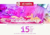 Podobrazia, bloki, papiery - Blok Do Farb Akrylowych Talens A4 290G - miniaturka - grafika 1