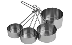 Zestaw kubków pomiarowych 60, 80, 125, 250 ml - Pozostałe akcesoria kuchenne - miniaturka - grafika 1