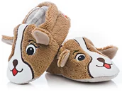 Buty dla dziewczynek - Buciki niemowlęce w formie pieska niechodki 6-12 m - miniaturka - grafika 1