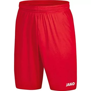 Spodnie męskie - JAKO JAKO Manchester 2.0 męskie spodnie sportowe, czerwone, S 4400 - grafika 1