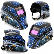 Akcesoria spawalnicze - Maska Spawalnicza Przyłbica Samościemniająca Filtr - miniaturka - grafika 1