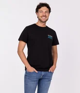 Koszulki męskie - T-shirt z nadrukiem BRAND CARRIER6 2310 BLACK-XXL - miniaturka - grafika 1