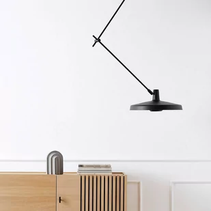 GRUPA Arigato sufitowa 1-pkt. 140cm Ø45cm czarna - Lampy sufitowe - miniaturka - grafika 2