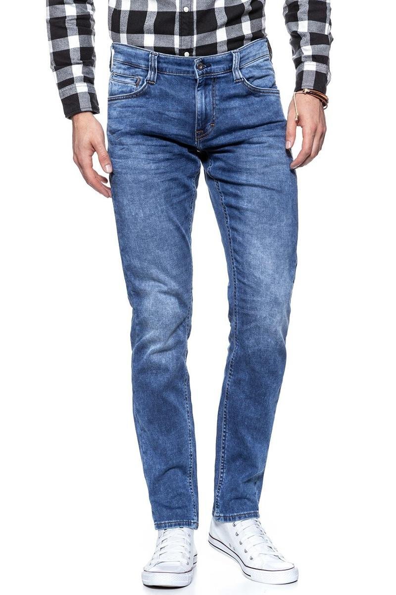 Mustang, Spodnie męskie, Oregon Tapered K Denim Blue 1006064 5000 313, rozmiar W36/L32