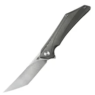 Noże - Nóż składany Bestech Kamoza Dark Grey/Titanium, Stonewashed M390 by Kombou (BT1911A) - miniaturka - grafika 1
