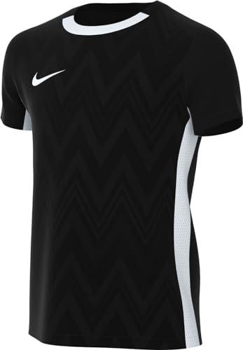 Nike Unisex Kids Top Y Nk Df Chalng V Jsy Ss, Czarny/Biały/Biały, FD7426-010, M