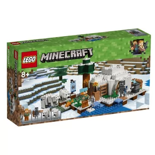LEGO MINECRAFTi Igloo niedźwiedzia polarnego 21142 - Klocki - miniaturka - grafika 1