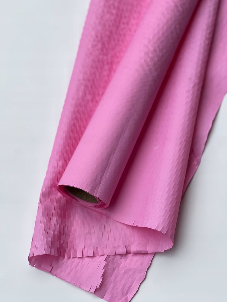 Folia florystyczna do pakowania Plaster miodu 50cmX10m Lilioworóżowy