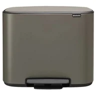Kosze na śmieci - Brabantia Kosz na śmieci kuchenny 36l Bo Pedal Bin 1 komora platynowy 12 14 49 - miniaturka - grafika 1