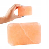 Mydła - Naturalne mydło solne peelingujące z soli Himalajskiej kostka pielęgnacyjne - miniaturka - grafika 1