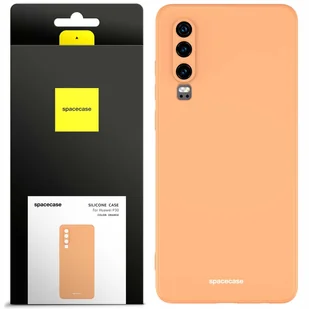 Spacecase Etui Silicone Case Huawei P30 orange - Etui i futerały do telefonów - miniaturka - grafika 1
