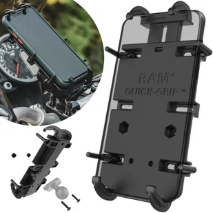 RAM Mount Quick-Grip Uchwyt Motocyklowy Na Telefon RAM-HOL-PD4U - Uchwyty samochodowe do telefonów - miniaturka - grafika 1